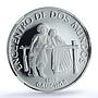 Uruguay 250 pesos Gauchos Ibero-American Dances PF 69 NGC silver coin 1997