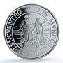 Argentina 25 pesos Zamba KM- 123 Ibero-American Dances PF69 NGC silver coin 1997