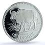 Malaysia 15 ringgit Gaur KM-19 Conservation Fauna Bull PF69 NGC silver coin 1976