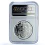 Sri Lanka 2000 rupees Ananda College Foundation KM-188 PF70 NGC silver coin 2011