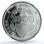 Sri Lanka 2000 rupees Ananda College Foundation KM-188 PF70 NGC silver coin 2011
