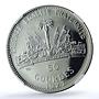 Haiti 50 gourdes Woman with Shell Mark Left KM-104.1 PF 68 NGC silver coin 1973