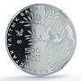 Kazakhstan 500 tenge Hawk Owl KM-205 Fauna Bird PF 69 NGC silver coin 2011