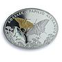 Kazakhstan 500 tenge Papilio Alexanor KM-106 Butterfly PF69 NGC silver coin 2008