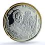 Transnistria 100 roubles Marshal Vitgenshtein KM-132 PL 69 NGC silver coin 2008