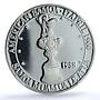 Samoa American 5 dollars America Cup RE KM-2 Ship PF 68 NGC silver coin 1988