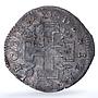 France Lorraine 15 deniers Leopold I KM-74 Boudeau- 1590 Flon-62 billon coin ND
