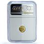 Somalia 5 dollars Youth Day Cologne Pope Benedict XVI PF 69 NGC gold coin 2005