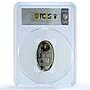 Niue 1 dollar Westminster Abbey London KM-557 Gothic PR 69 PCGS silver coin 2010