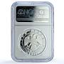 Russia 3 roubles Insurance Institution Schon-1256 PF 69 NGC silver coin 2011