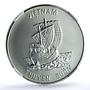 Vietnam 100 dong Junk KM-18 Ship Clipper MS 70 NGC silver coin 1986