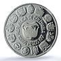 Colombia 10000 pesos Bogota Mint KM-284 Ibero-American PF68 NGC silver coin 1991