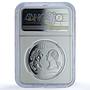 Spain 10 euros US Independence Carlos III Washington Eagle PF 68 NGC coin 2025