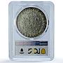 France 1 ecu Louis XVI KM-564.9 Gad-356 AU 55 PCGS silver coin 1785 L