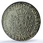 France 1 ecu Louis XVI KM-564.9 Gad-356 AU 55 PCGS silver coin 1785 L