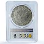 France 1 ecu Louis XVI KM-564.9 Gad-356 AU 53 PCGS silver coin 1789 L