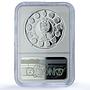 Peru 1 sol Ibero-American KM-302 Encounter Two Worlds PF 69 NGC silver coin 1991