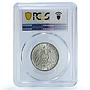 Germany Wurttemberg 2 mark Wilhelm II KM-631 J-174 MS 62 PCGS silver coin 1906 F