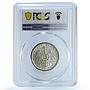 Germany Wurttemberg 2 mark Wilhelm II KM-631 J-174 MS 64 PCGS silver coin 1906 F