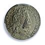 France Lorraine 12 sols Leopold I Bd-1584 Tooled AU PCGS billon coin 1728