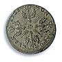 France Lorraine 12 sols Leopold I Bd-1584 Tooled AU PCGS billon coin 1728