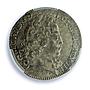 France Lorraine 12 sols Leopold I Bd-1584 AU 53 PCGS billon coin 1728
