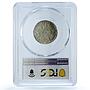 France Lorraine 12 sols Leopold I Bd-1584 MS 64 PCGS billon coin 1728