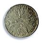 France Lorraine 12 sols Leopold I Bd-1584 MS 64 PCGS billon coin 1728