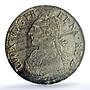 France 1 ecu Louis I Bearn Cow Mark KM-572 Gad-356a AU 55 PCGS silver coin 1786