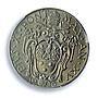 Vatican 50 centesimi KM-4 Berman-3358 Archangel Michael MS 65 PCGS Ni coin 1936