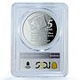 Brazil 5 reais Independence KM-736 Anniversary Flag PR 70 PCGS silver coin 2022