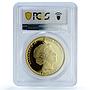 Cook Islands 5 dollars Hummingbird KM-1847 Shades Nature PR 70 PCGS Ag coin 2017
