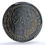 Denmark 10 ore Christian IX KM-795.1 AU 55 PCGS billon coin 1888 CS