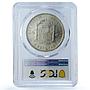 Spain 5 pesetas Alfonso XIII KM-707 Cal-27 MS 61 PCGS silver coin 1898 SG V