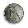 Ireland 1 reul 6 pingine pence Free State KM-5 Dog PR 66 PCGS nickel coin 1928