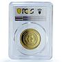 Malaysia 1 ringgit Girl Guiding KM-220 PR 69 PCGS copper coin 2016