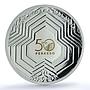 Malaysia 10 ringgit SOCSO Perkeso 50th Anniversary PR 69 PCGS silver coin 2021