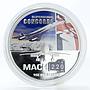 Niue set 2 coins Passenger Jets Concorde and Tu144 colored silver 2011