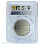 Germany Weimar Nurnberg Rhine Ruhr Liberation SP 62 PCGS silver medal 1925