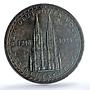 Germany Weimar Cologne Cathedral PREUSS Weiler-377 SP 64 PCGS silver medal 1928