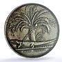 France Upper Egypt Conquest An VII Lec-10 Crocodile XF 45 PCGS silver medal 1799