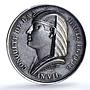 France Upper Egypt Conquest An VII Lec-10 Crocodile XF 45 PCGS silver medal 1799