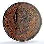 France 10 centimes Second Republic Pattern Boivin Maz-1310 SP 64 PCGS coin 1848