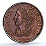 France 10 centimes Second Republic Pattern Boivin Maz-1310 SP 64 PCGS coin 1848