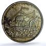 Senegal Compagnie de Remorquage Paris Mint Lec-1 Ship MS 65 PCGS silver medal ND