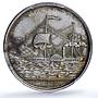 Senegal Compagnie de Remorquage Paris Mint Lec-1 Ship MS 65 PCGS silver medal ND