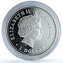 Australia 1 dollar Year Snake KM-536 Lunar Series 1 proof silver coin 2001