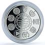 Spain Ibero-American Series XI Natural Wonders Beauties proof silver medal 2017