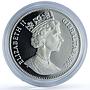 Gibraltar 1 crown Dachshund KM-192.1a Best Friends Dog proof silver coin 1993