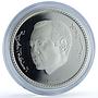 Morocco 250 dirhams Mohammed VI Enthronement 11 Anniversary PR silver coin 2010